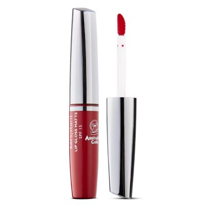 AUSTRALIAN GOLD Lip Gloss Matte SPF15 Red 6 ml